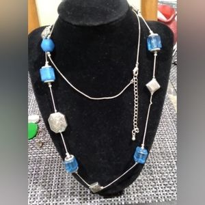 Used Sterling silver necklace Dont know if is any Brand is a Beautiful Necklace